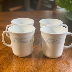 4 Corelle Sand & Sea 10 oz Mugs